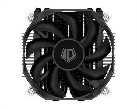 Фото ID-COOLING IS-30i BLACK LGA1700/1200/115X низкопрофильный высота 30mm (36шт/кор, TDP 100W, PWM, 4 тепл.трубки прямого контакта, FAN 92mm) BOX