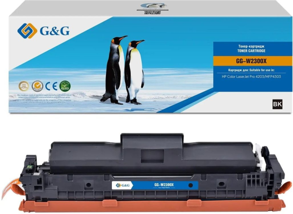 Cartridge HP 230X для HP Color LaserJet Pro 4203/4303 черный (7 500 стр.)