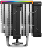 Фото DEEPCOOL AK620 DIGITAL SE LGA20XX/1700/1200/115X/AM5/AM4 (9шт/кор, TDP 260W, PWM, DUAL Fan 120mm, 6 тепл. трубок, ARGB, черный) RET (R-AK620-BKADMN-GJD)