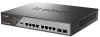 Фото D-Link Настраиваемый L2 PoE-коммутатор, 8x1000Base-T PoE 802.3bt 90 Вт, 2x1000Base-X SFP, PoE-бюджет 242 Вт, дальность PoE до 250 м