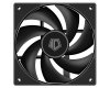 Фото ID-COOLING AF-125-K 120x120x25мм (60шт./кор, PWM, резиновые углы, черный, 500-2000об/мин) BOX