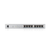 Фото PoE+ Zyxel GS1008HP, 8xGE PoE+, настольный, металлический, бесшумный, бюджет PoE 60 Вт