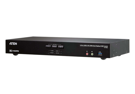 Фото ATEN 2-Port USB3.0 4K HDMI Dual Display KVMP Switch
