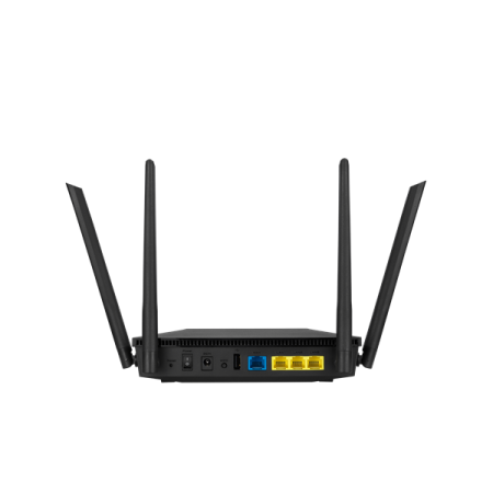 Фото ASUS RT-AX53U // AX1800 // 574 + 1201 Mbps, 2,4 + 5 gGz, 4 antenna, USB