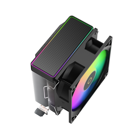 Фото Ocypus Gamma A20 BK ARGB, 92mm FARGB FAN, Top FARGB Panel, 2 HEAT PIPES, 3-PIN, 1900 RPM, 21DBA, HYDRO BEARING, LGA115X/1200/1700/18XX, AM4/AM5