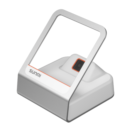Фото SUNMI NS012 Blink2 CN&EN White, 1M CMOS, Beep, Type-C USB