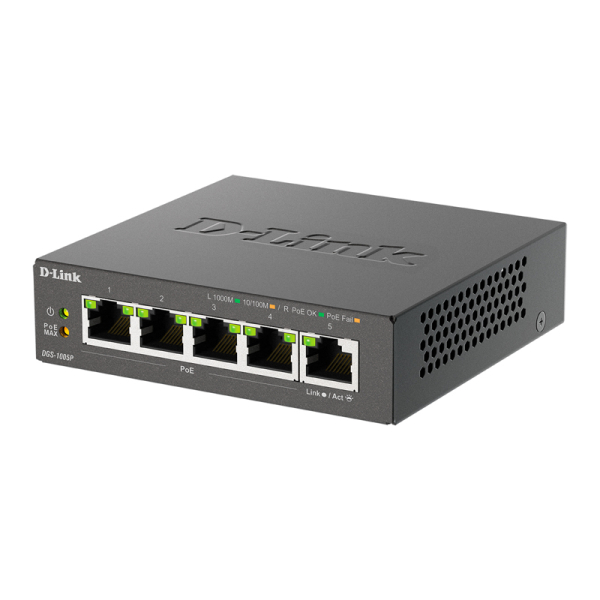 Фото D-Link DGS-1005P/B3A