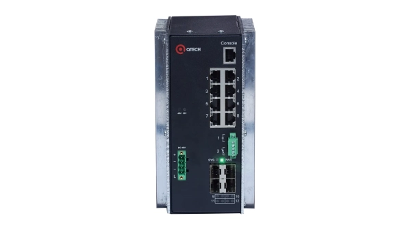 Фото Коммутатор QTECH QSW-3310-12T-I-POE-DC