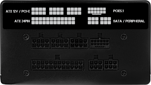 Фото Formula V Line APMM-750BM, 750W, ATX3.1/PCIe5.1, APFC, 80+ Bronze, 12cm Fan, Full Modular