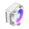 Фото Ocypus Gamma A40 WH ARGB, 100mm ARGB FAN, Top ARGB Panel, 4 HEAT PIPES, 4-PIN PWM, 600-2400 RPM, 29DBA, HYDRO BEARING, LGA115X/1200/1700/18XX, AM4/AM5