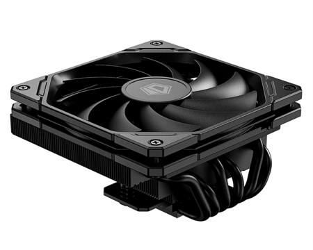 Фото ID-COOLING IS-67-XT BLACK LGA1700/1200/115X/AM5/AM4 низкопрофильный высота 67mm (18шт/кор, TDP 150W, PWM, 6 тепл.трубок + медная база, FAN 120mm) BOX