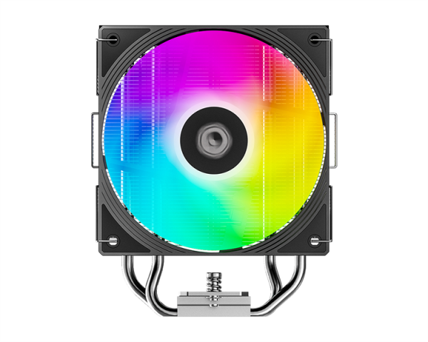 Фото ID-COOLING FROZN A410 SE ARGB LGA1700/1200/115X/AM5/AM4 (10шт/кор, TDP 180W, PWM, 4 тепл.трубки прямого контакта, ARGB FAN 120mm, черный) RET