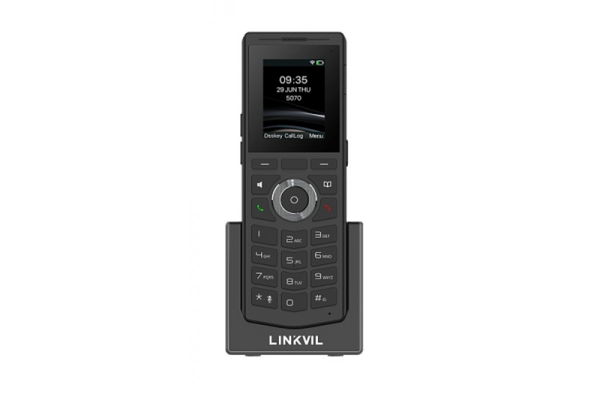 Фото LINKVIL W610D Беспровод. DECT, 4 SIP-акк., 2" 240 х 320 Цвет. экран, защ. от падения с 1.8м., BT 5.0, бат. 1900mAh