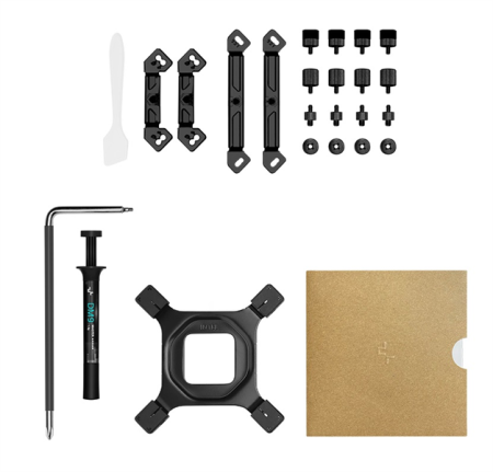 Фото DEEPCOOL ASSASSIN 4S LGA20XX/1700/1200/115X/AM5/AM4 (6шт/кор,TDP 250W, PWM, FAN 140mm + 120mm, DUAL Heatsink, 7 Heatpipe, Copper Base) RET (R-ASN4S-BKGPMN-G)