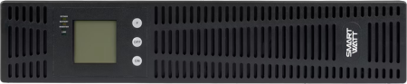 Фото SMARTWATT ИБП онлайн, чистый синус, мощность 3000/2700 ВА/Вт, стоечный/напольный, LCD дисплей, порт USB, RJ11/45, EPO, SNMP слот, IEC13 - 6 шт., встроенные АКБ 6*7 Ач (3703020750014)