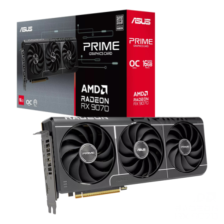 Фото ASUS PRIME-RX9070-O16G-EVO//RX9070 HDMI DP*3 16G D6; 90YV0MQ0-M0NA00