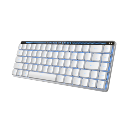 Фото ASUS M603 FALCHION RX LP, 2.4 GHz RF, Bluetooth, 65%, PBT, RGB, White