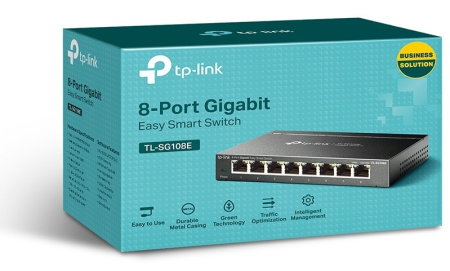 Фото TP-Link TL-SG108E, 8-Port Gigabit Easy Smart Switch