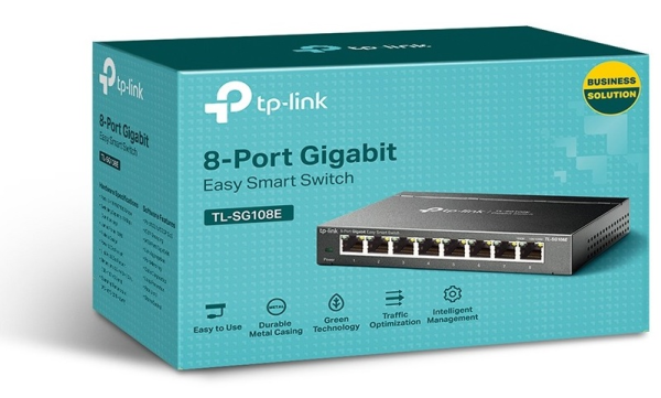 Фото TP-Link TL-SG108E, 8-Port Gigabit Easy Smart Switch