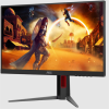 Фото 23,8" AOC Gaming 1920x1080 WLED 16:9 IPS 300cd, 1000:1, 80M:1, 1ms, 178°/178°, 2xHDMI, DP, 200Hz, Speakers, Tilt, Height, Swivel, Pivot, VESA, Internal, Black/Red, 3y