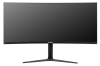 Фото 37.5'' IRBIS NOBLEVIEW 38 LED Monitor Curved 3840x1600, 21:9, IPS, 300 cd/m2, 2000:1, 3ms, HDMI, DP USB-C(65W) USB-Ax2 USB-B 75Hz Tilt Height Swivel Speak VESA Black 3y (China)