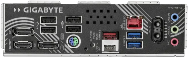 Фото GIGABYTE B850M EAGLE WIFI7, AM5, B850, 4*DDR5, 4*SATA, 2*M.2, 3*USB 3.2, 4*USB 2.0, Type-C, 2*PCIx16, 2*DP+HDMI, mATX