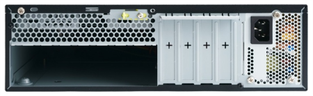 Фото Slim Case InWin CK709 Black _____ U3*2+U2*2+A(HD)+FAN+ intrusion switch Micro-ATX, mini-ITX(без блока питания)
