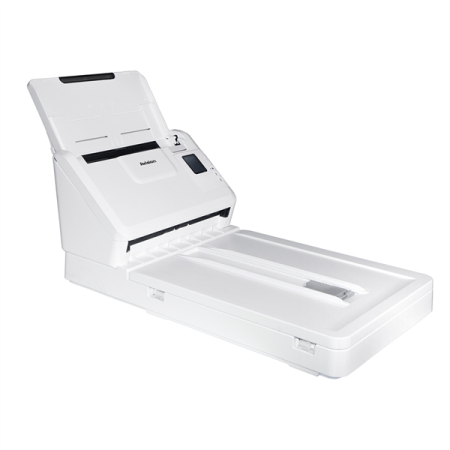 Фото Avision AD340GFN, протяжный с планшетом А4, 40 стр/мин, ДАПД 50 листов, USB3.2, USB-Host, Ethernet (000-1009-02G)