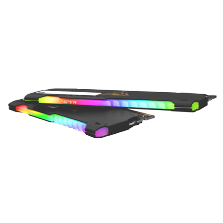 Фото Patriot Viper STEEL DDR4 DIMM RGB 16GB 3600MHz KIT 2*8GB CL18 18-22-22-42 1.35V