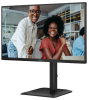 Фото 23,8" AOC 1920x1080 WLED 16:9 IPS 300cd, 1500:1, 20M:1, 4ms, 178°/178°, VGA, HDMI, DP, USB hub: USB3.2x4, USB3.2-B, 120Hz, Speakers, Tilt, Height, Swivel, Pivot, Internal, VESA, Black, 3y