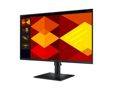 Фото Samsung 27" Essential S4 S40GD S27D400GAI IPS LED 16:9 1920x1080x100Hz 5ms 250cd 1000:1 178/178 2*HDMI DP USB2.0 x2 HAS Tilt Pivot Swivel VESA Black