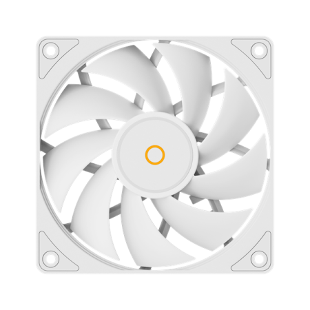 Фото Ocypus Gamma F12 WH, 120x120x25mm, 3-PIN, 1300 RPM, 24.5 DBA MAX, HYDRO BEARING