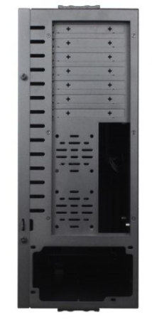 Фото MidiTower Powerman 4U rack-mount TS-4U _____ USB3.0*2; Front fan 12cm*1; Rear fan 6cm*2; dust filter on the front door, intrusion switch, ATX