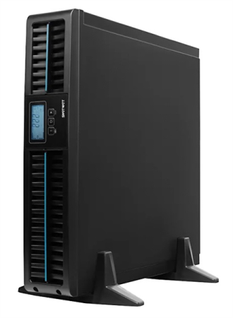 Фото SMARTWATT ИБП онлайн, чистый синус, мощность 3000/2700 ВА/Вт, стоечный/напольный, LCD дисплей, порт USB, RS232, EPO, SNMP слот, IEC13 - 8 шт., встроенные АКБ 6*9 Ач (3703020040007)
