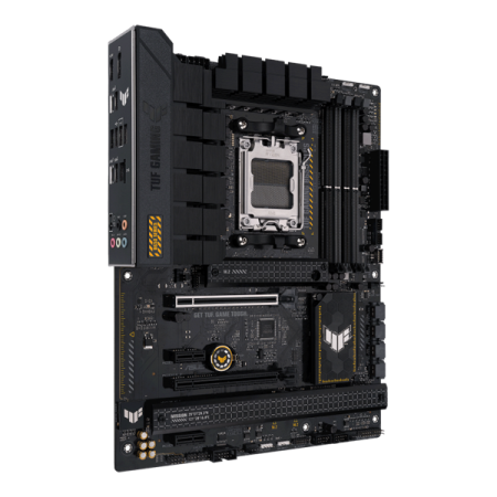 Фото ASUS TUF GAMING B650-PLUS, AM5, B650, 4*DDR5, 4*SATA, 3*M.2, 2*USB 3.2, 4*USB 2.0, Type-C, 3*PCIx16, 2*PCIx1, DP+HDMI, ATX; 90MB1BY0-M0EAY0