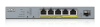 Фото Smart L2 коммутатор PoE+ для IP-видеокамер Zyxel NebulaFlex Pro GS1350-6HP, 4xGE PoE+, 1xGE PoE++ (802.3bt), 1xSFP, бюджет PoE 60 Вт, питание до 250м, автоперезагрузка PoE-портов