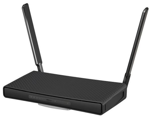 Фото MikroTik hAP ac3 with 4-core 716 MHz CPU, 256MB RAM, 5 x Gigabit LAN (PoE-out on port#5), two wireless interfaces (built-in 2.4Ghz 802.11b/g/n two chain, built-in 5Ghz 802.11ac two chain), 3dBi 2.4GHz