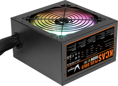 Фото Formula V Line KCAS PLUS GOLD 850W RGB, 850W, ATX3.1/PCIe5.1, APFC, 80+ Gold, 12cm Fan