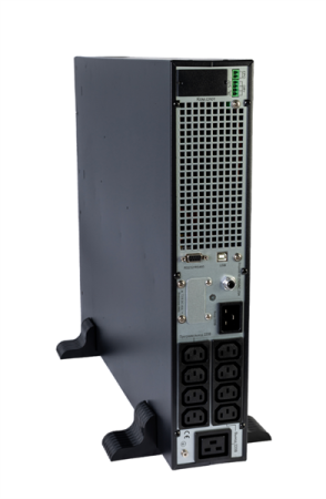 Фото Systeme Electric Smart-Save Online SRT, 1500VA/1500W, On-Line, Extended-run, Rack 2U(Tower convertible), LCD, Out: 8xC13, 1xC19, SNMP Intelligent Slot, USB, RS-232, Dry contact
