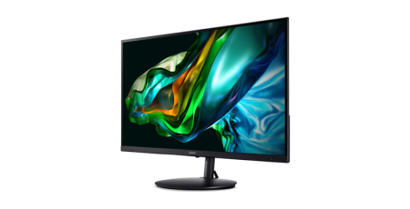 Фото 23,8'' ACER SH242YG0bmiphx, IPS, 1920x1080, 1 / 4ms, 250cd, 120Hz, 1xHDMI(1.4) + 1xDP(1.2) + SPK + Audio Out, Speakers 1Wx2, sync: FreeSync, hadj 100, Vesa:75x75