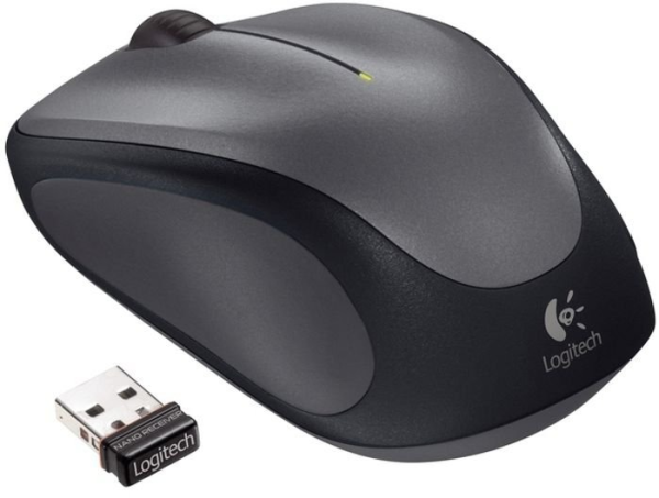 Logitech Wireless Mouse M235, Grey, CN, [910-002201/910-002692]