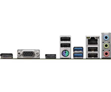 Фото ASROCK H610M-HDV/M.2 R2.0, LGA1700, H610, 2*DDR4, 4*SATA, 1*M.2, 2*USB 3.2, 4*USB 2.0, 1*PCIx16, 1*PCIx1, D-Sub+HDMI+DP, mATX