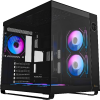 Ocypus Iota C70 BK ARGB, ATX, Type-C(3.1)*1, USB3.0*2, BOTTOM 3x120mm ARGB, REAR 1x120mm ARGB, MB SIDE 2x120mm ARGB