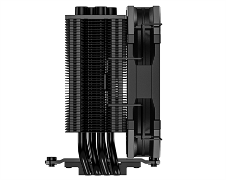 Фото ID-COOLING SE-224-XTS MINI BLACK LGA1700/1200/115X/AM5/AM4 (10шт/кор, TDP 180W, PWM, 4 тепл.трубки прямого контакта, FAN 120mm) RET