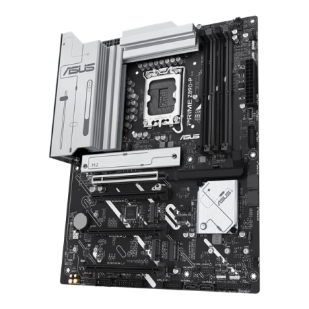 Фото ASUS PRIME Z890-P, LGA1851, Z890, 4*DDR5, 4*SATA, 4*M.2, 3*USB 3.2, 4*USB 2.0, Type-C, 4*PCIx16, HDMI+DP, ATX; 90MB1I50-M0EAY0