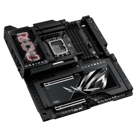 Фото ASUS ROG MAXIMUS Z890 EXTREME, LGA1851, Z890, 4*DDR5, 4*SATA, 6*M.2, 7*USB 3.2, Type-C, 2*PCIx16, 2*PCIx4, 2*Thunderbolt™ 5, HDMITM, ATX; 90MB1IA0-M0EAY0