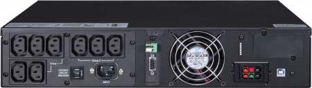 Фото Powercom Next, On-Line, 1000VA/1000W, Rack/Tower, 8*IEC320-C13, LCD, Serial+USB, SmartSlot, подкл. доп. Батарей (2027157)