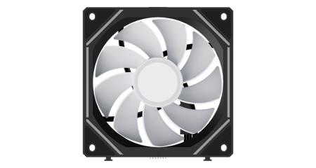 Фото Ocypus Gamma F12 UNI BK ARGB REVERSE BLADE 3 IN 1, 3x120x120x25mm, 4-PIN PWM, 800-1800 RPM, 31 DBA MAX, HYDRO BEARING
