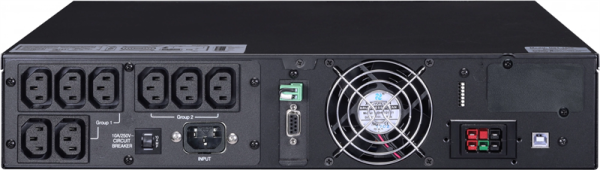 Фото Powercom Next, On-Line, 1500VA/1500W, Rack/Tower, 8*IEC320-C13, LCD, Serial+USB, SmartSlot, подкл. доп. Батарей (2027190)