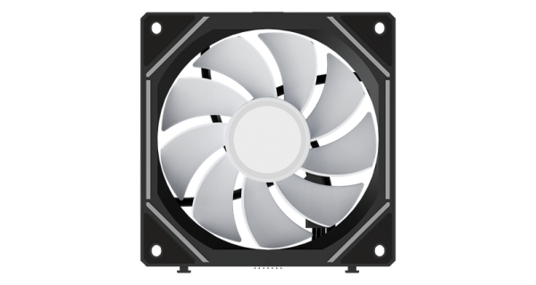 Фото Ocypus Gamma F12 UNI BK ARGB REVERSE BLADE 3 IN 1, 3x120x120x25mm, 4-PIN PWM, 800-1800 RPM, 31 DBA MAX, HYDRO BEARING